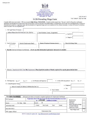 form h2b.